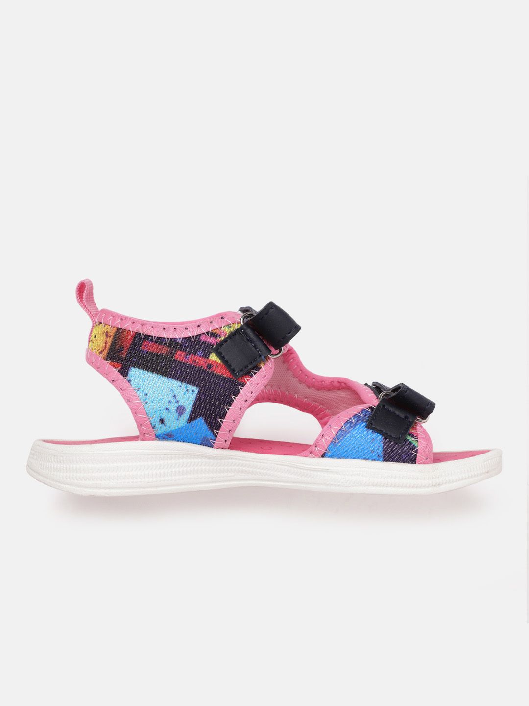 DressBerry Women Abstract Printed Sports Sandals