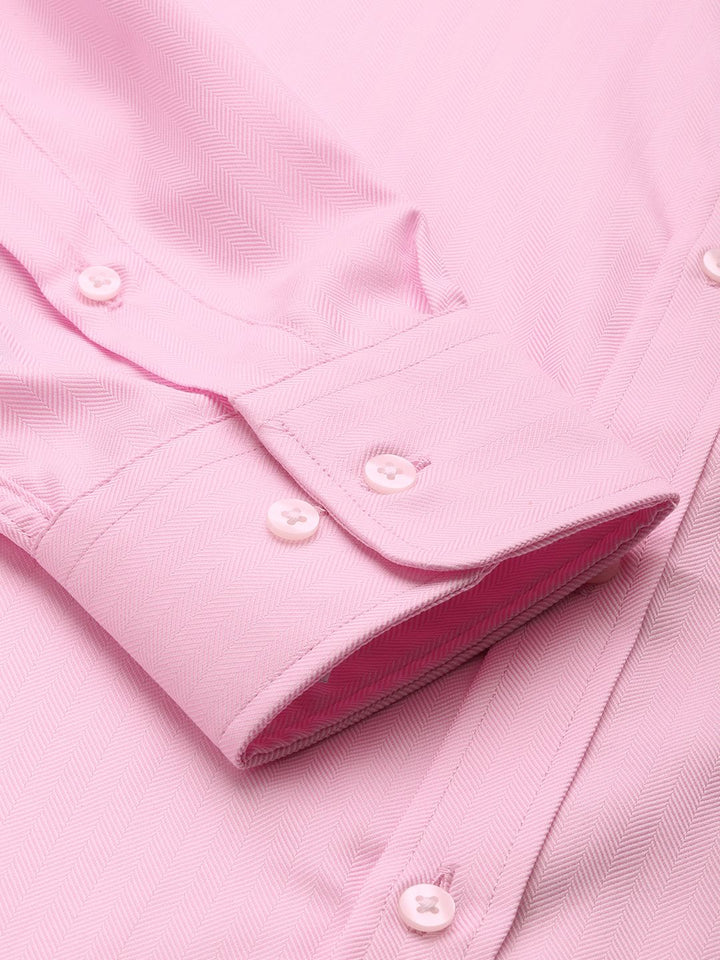 Park Avenue Slim Fit Textured Formal Shirt