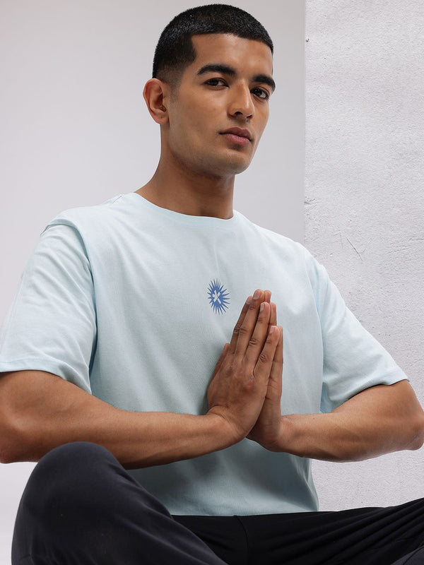HRX by Hrithik Roshan Printed Pure Cotton Yoga T-shirt