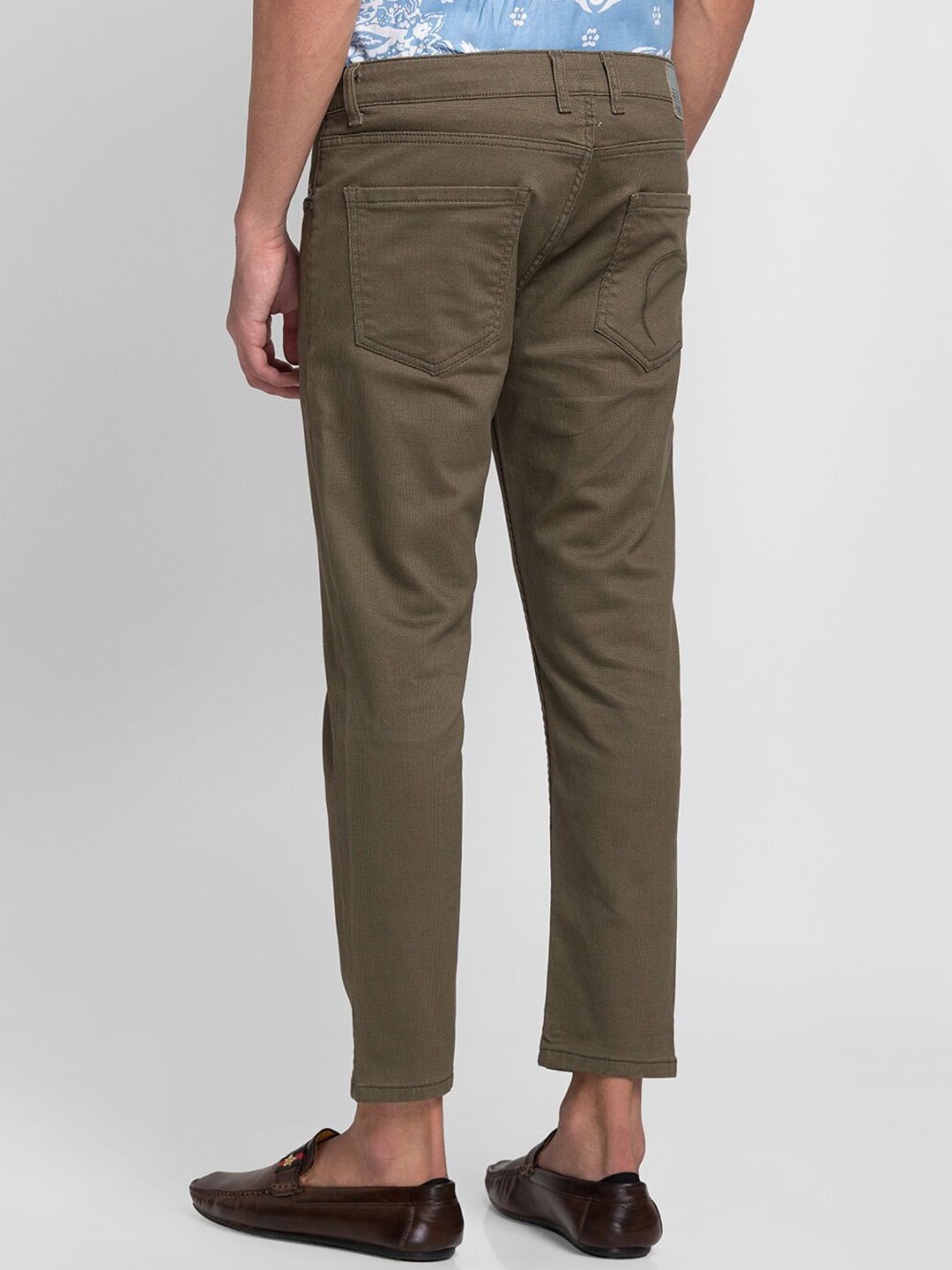 Being Human Men Mid Rise Chinos Trousers