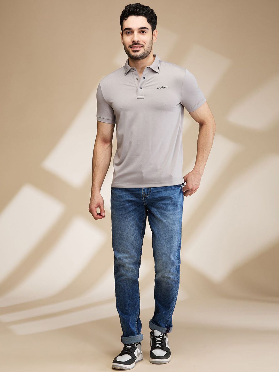 Being Human Men Slim Fit Light Fade Jeans