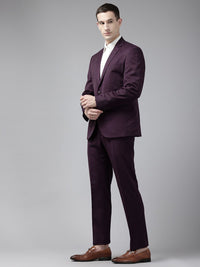 Park Avenue Notched Lapel Collar 2 Piece Formal Suit