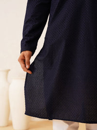 SOJANYA Embroidered Regular Thread Work Pure Cotton Kurta with Churidar