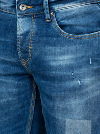 SPYKAR Men Kano Slim Fit Mildly Distressed Heavy Fade Cotton Jeans