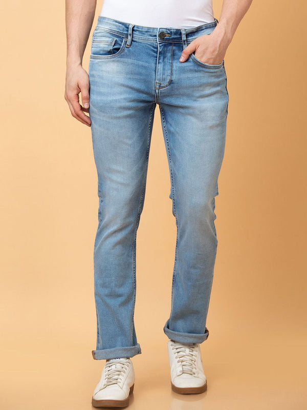 Being Human Men Straight Fit Heavy Fade Jeans