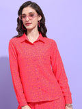 Tokyo Talkies Floral Printed Regular Fit Opaque Casual Shirt
