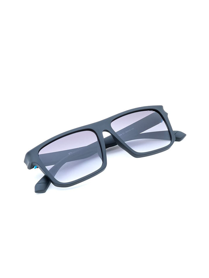 IRUS by IDEE Men Square Sunglasses with UV Protected Lens IRS1359C1SG