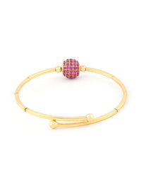 Pek Zaveri Pearls 2 Gelang Gaya Bangle Sadur Emas