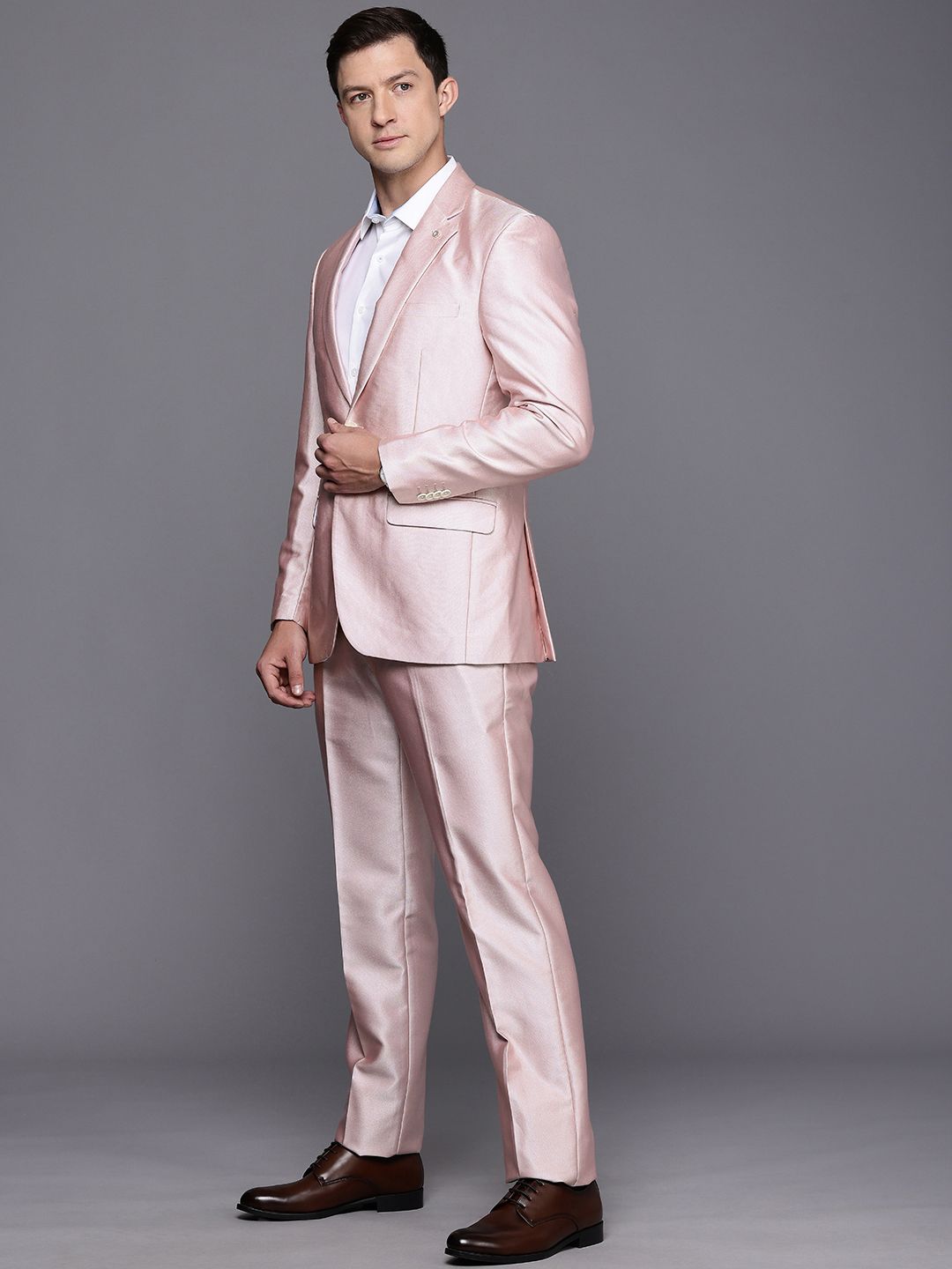 Raymond Contemporary Fit Single Breasted Part Wear Blazer and Trouser