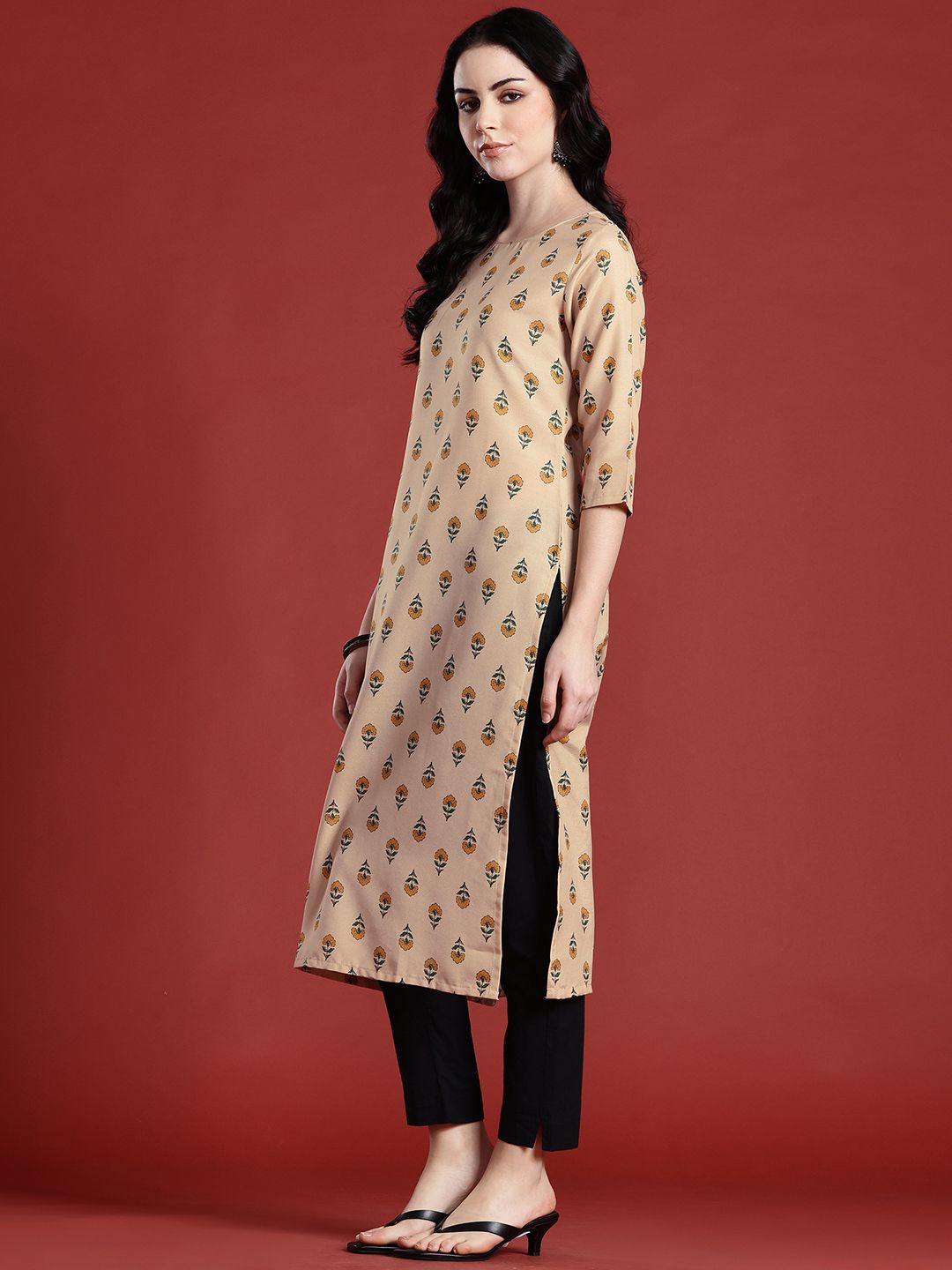 Anouk Indie Floral Print Kurta