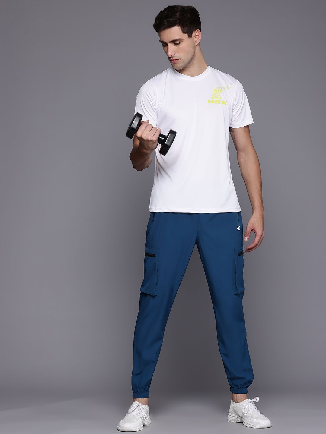 HRX by Hrithik Roshan Men Training Cargo-Style Joggers