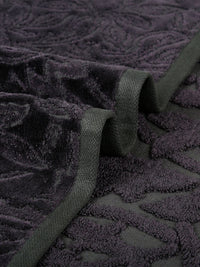 MYTRIDENT Charcoal Cotton 600 GSM Bath Towel