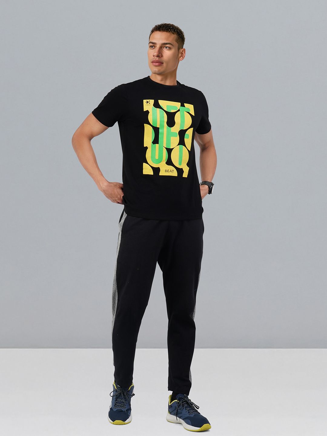 HRX by Hrithik Roshan Men Typography Printed T-shirt