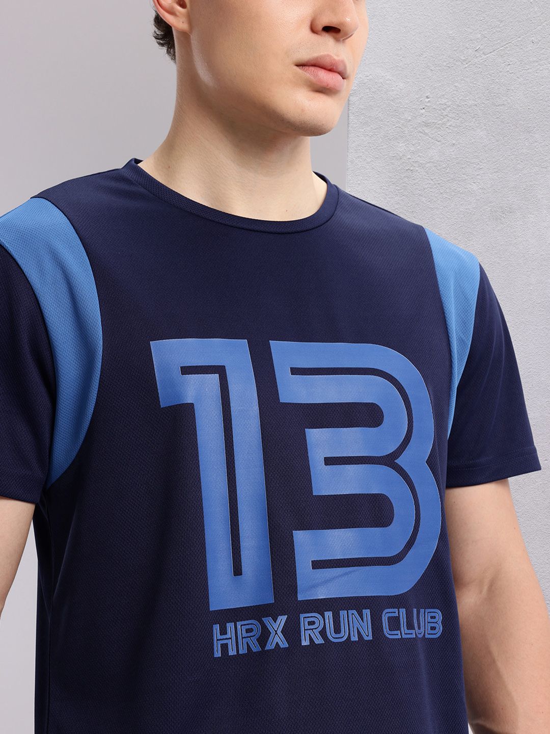 HRX by Hrithik Roshan Men Typography Printed Rapid-Dry Running T-shirt