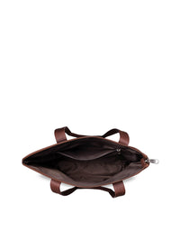 ZOUK Striped Shopper Tote Bag