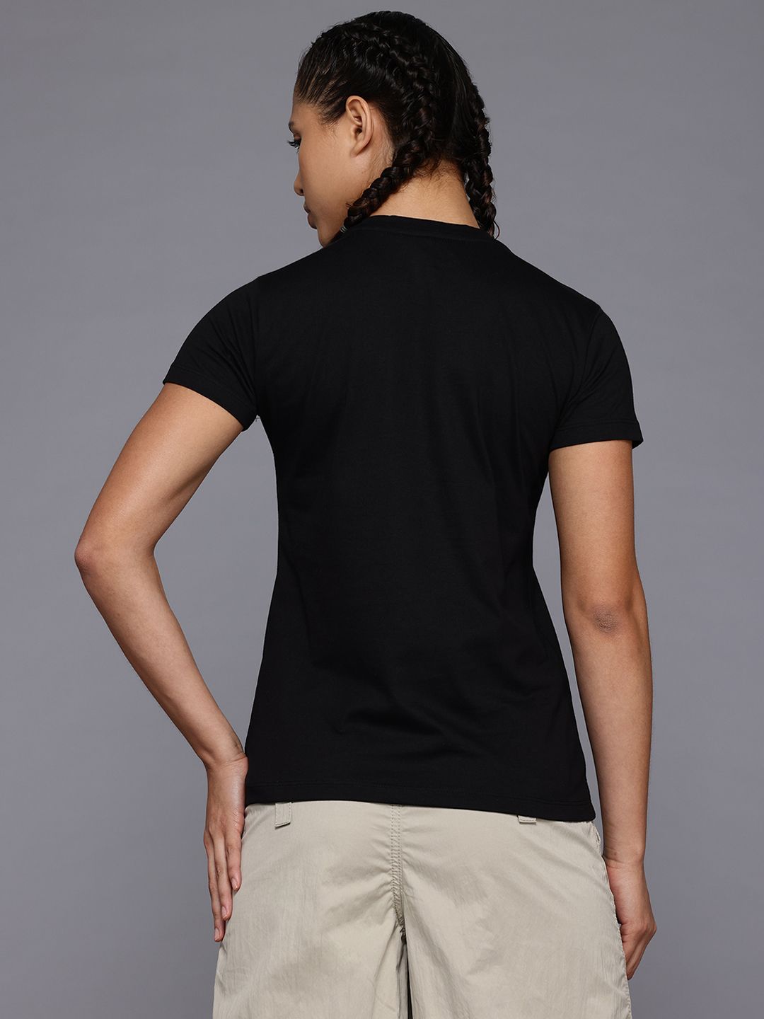 HRX by Hrithik Roshan  Brand Logo Printed T-shirt