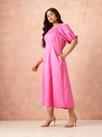 all about you Plus Size Fit & Flare Maxi Dress