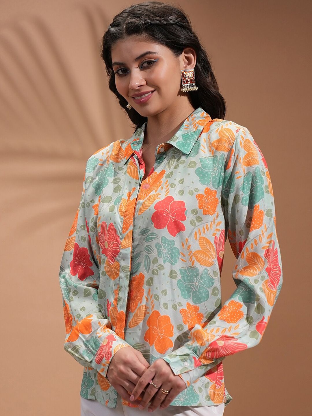 Vishudh Womens Regular Fit Shirt