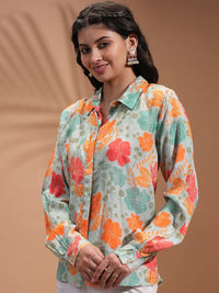 Vishudh Womens Regular Fit Shirt