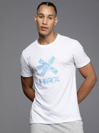 HRX by Hrithik Roshan ATHFLOW Brand Logo Printed T-shirt
