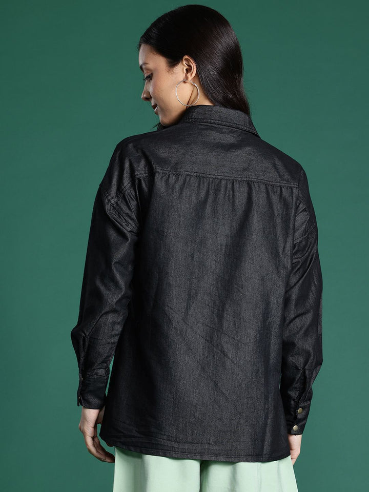 DressBerry Chambray Casual Shirt