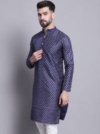 SOJANYA Ethnic Motifs Printed Mandarin Collar Straight Kurta