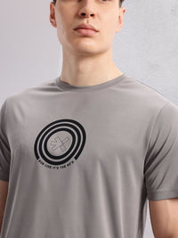 HRX by Hrithik Roshan Men Printed Rapid-Dry Running T-shirt