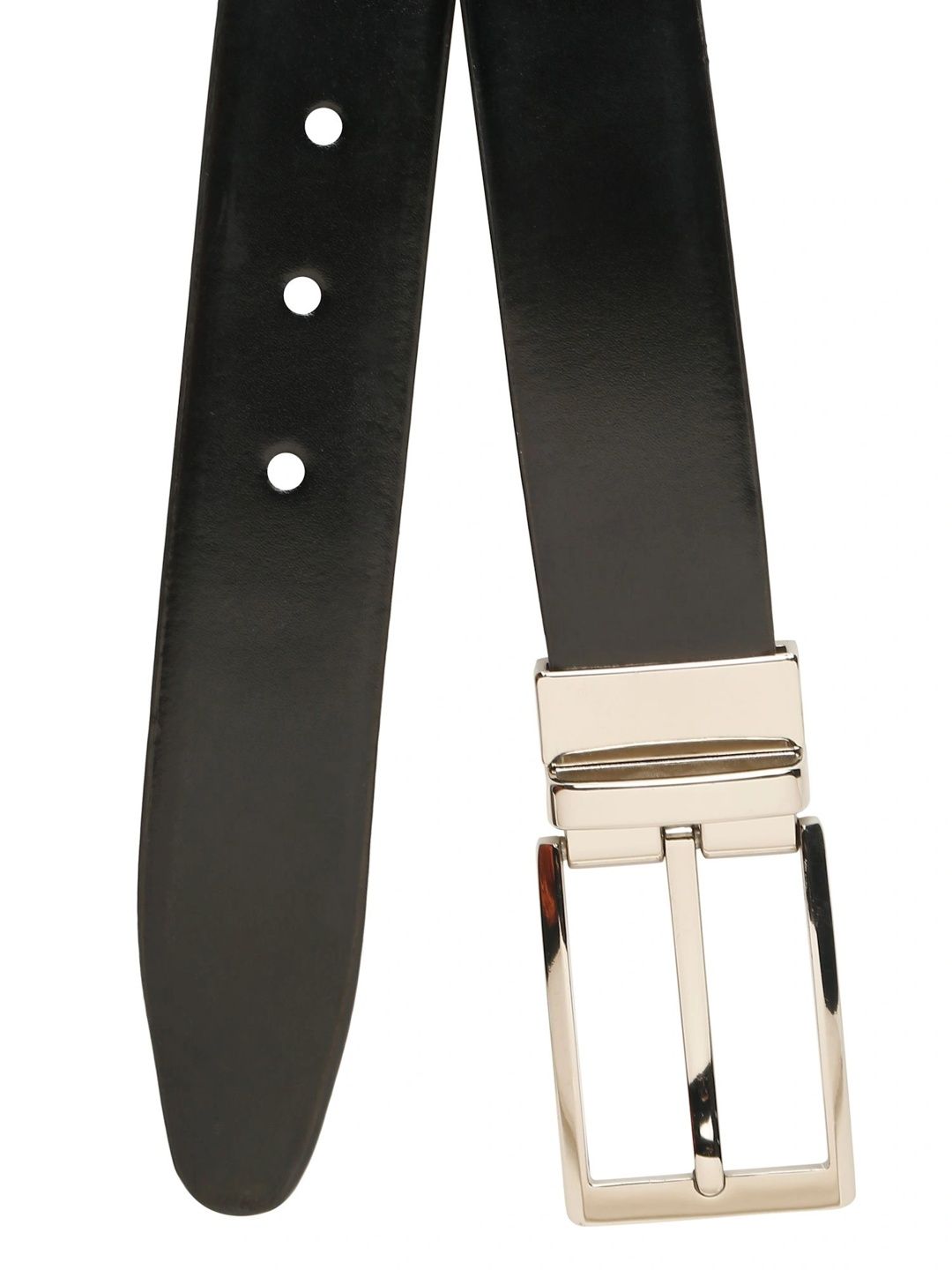 Teakwood Leathers Men Leather Reversible Formal Belt