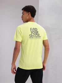 HRX by Hrithik Roshan Couple Tee Collection Typography Print Rapid-Dry Running T-shirt
