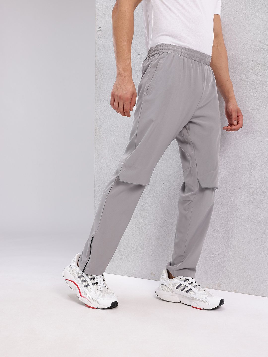 HRX by Hrithik Roshan Men Mid-Rise Rapid-Dry Running Track Pants