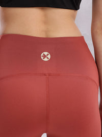 HRX by Hrithik Roshan Women Mid-Rise Rapid-Dry Yoga Shorts
