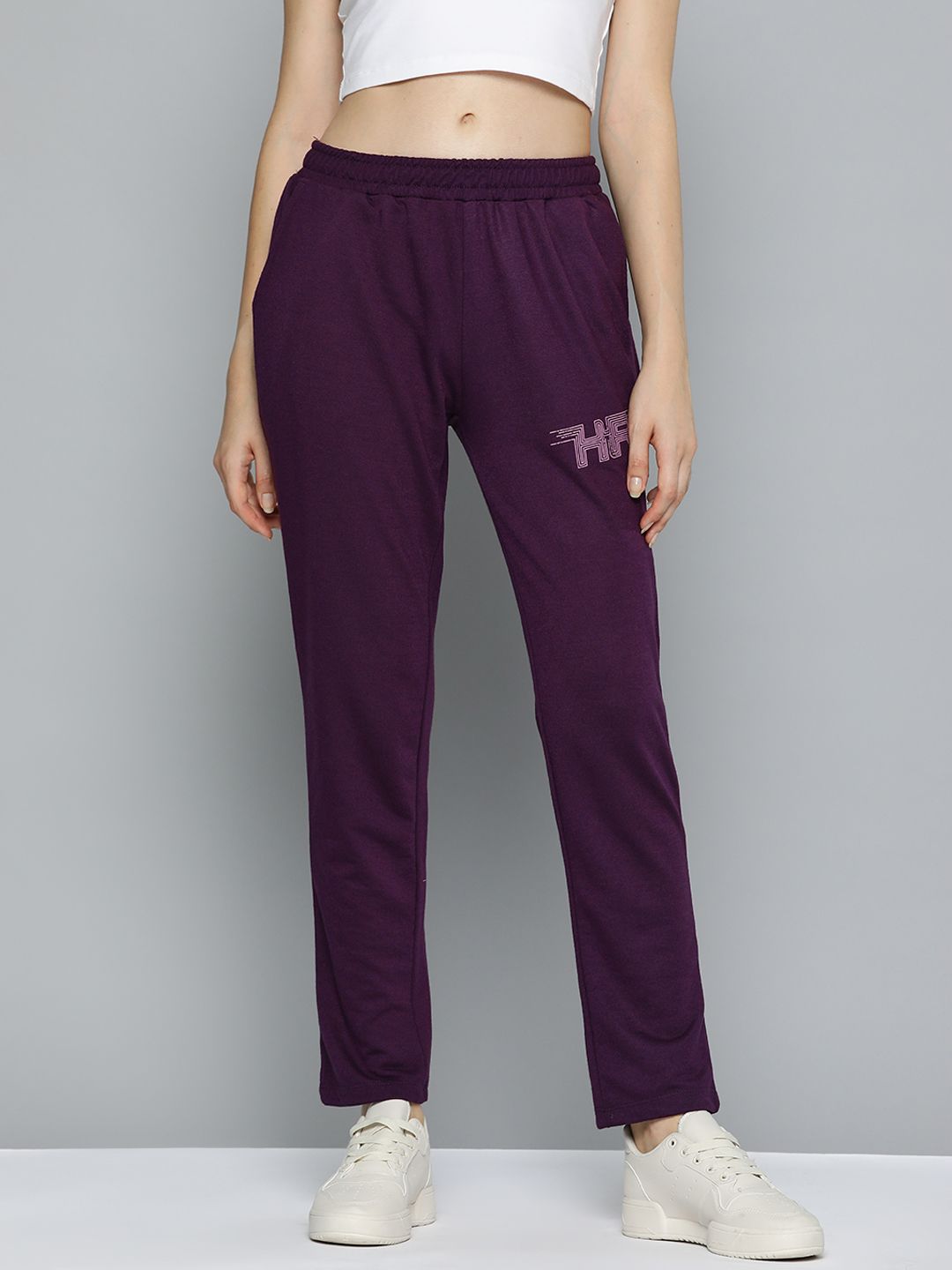 HRX by Hrithik Roshan Women Solid Track Pants