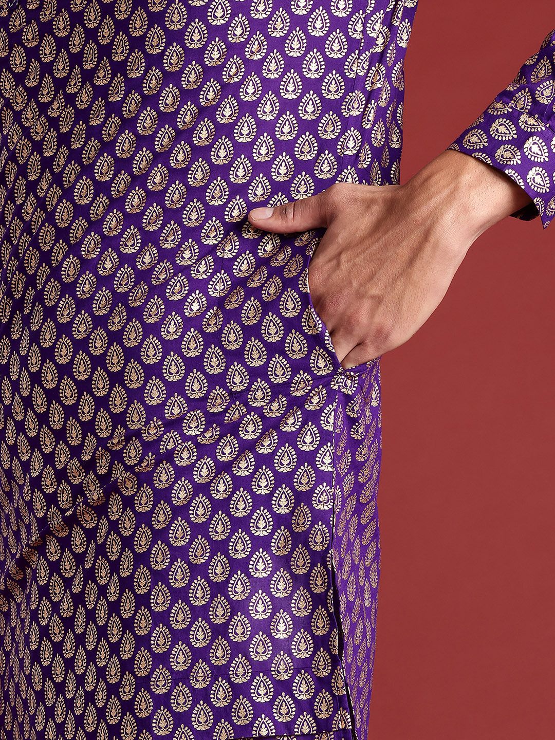 Anouk Ethnic Printed Pure Cotton Kurta