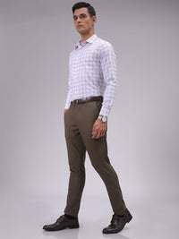The Indian Garage Co. X Luxe Men Slim Fit Formal Trousers