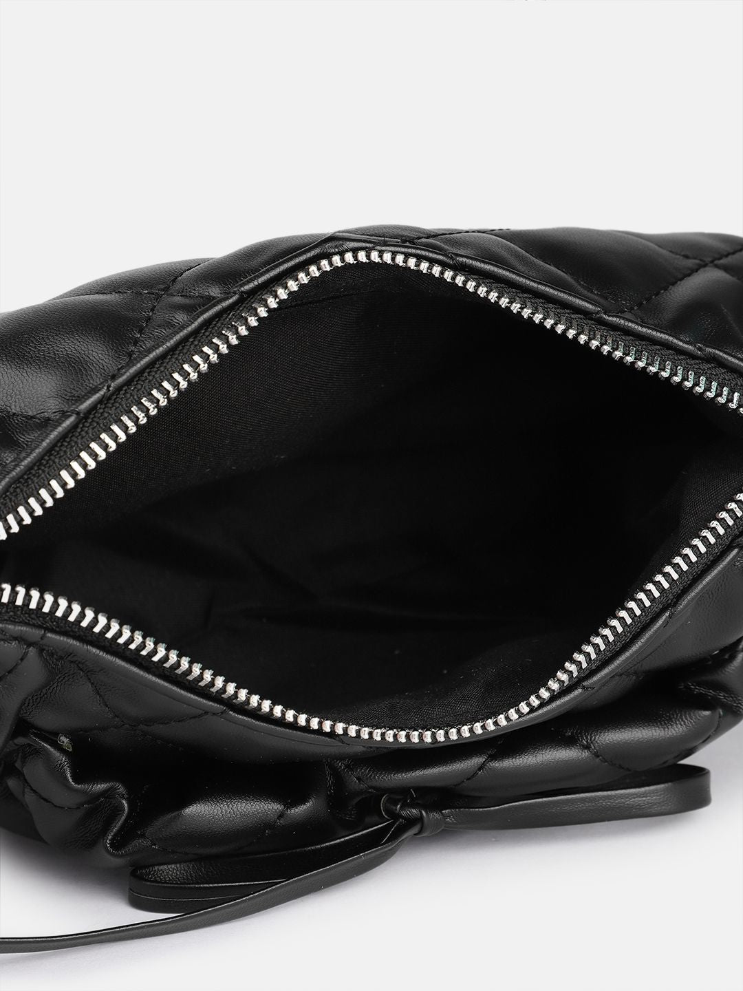 DressBerry Quilted Structured Handheld Bag