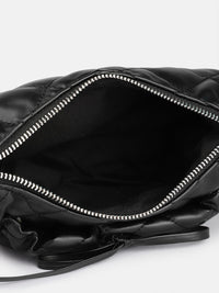 DressBerry Quilted Structured Handheld Bag