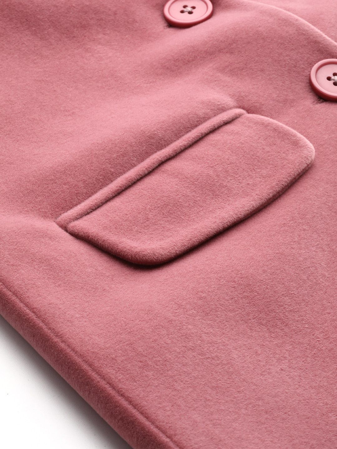 all about you Longline Velvet Overcoat