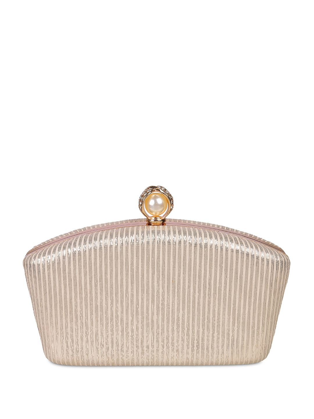 Metro Embellished Box Clutch