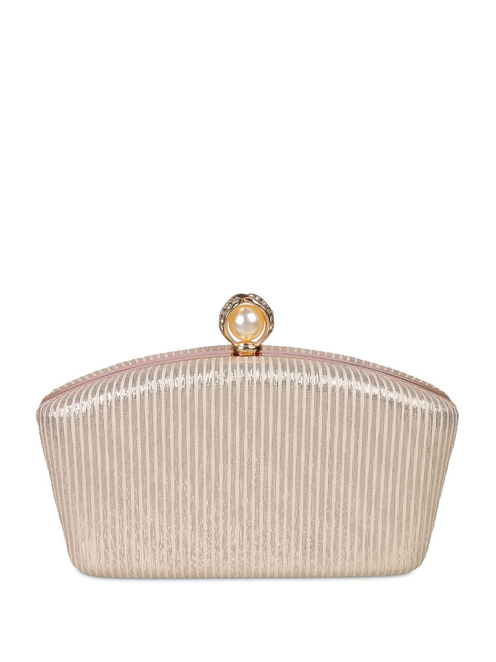 Metro Embellished Box Clutch