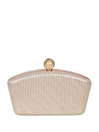 Metro Embellished Box Clutch