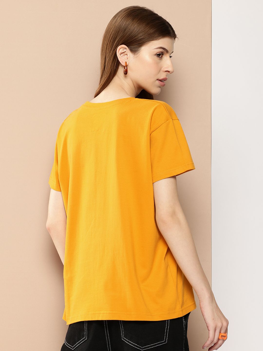 Difference of Opinion Printed Pure Cotton Boxy T-shirt