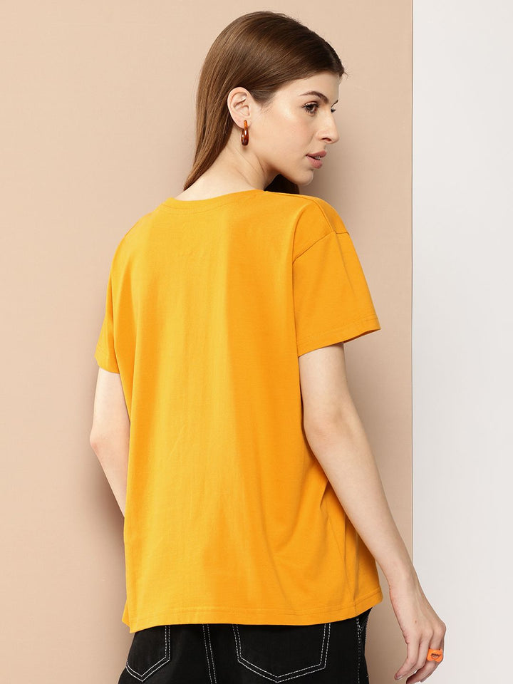 Difference of Opinion Printed Pure Cotton Boxy T-shirt