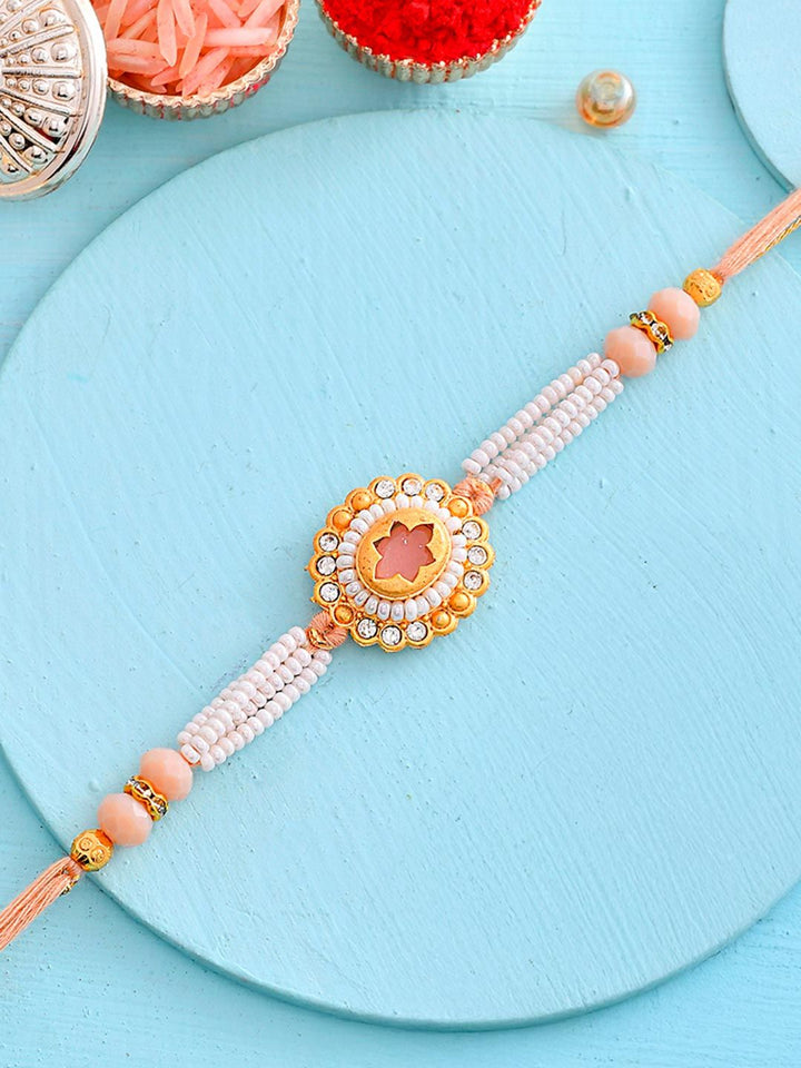 Voylla Men Kundan Rakhi