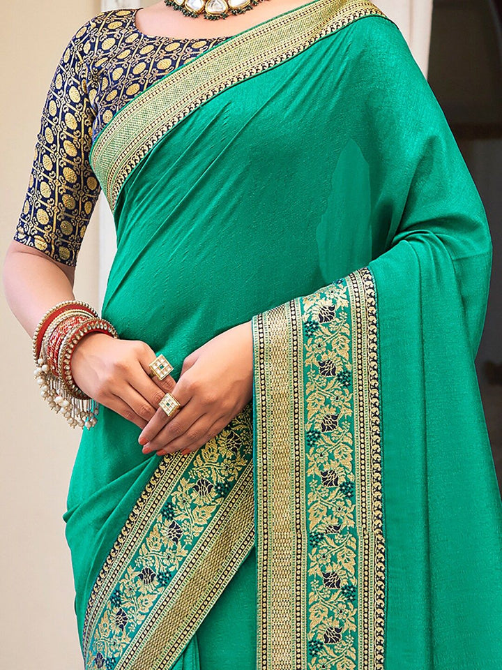 Saree mall Woven Design Zari Silk Blend Sarees