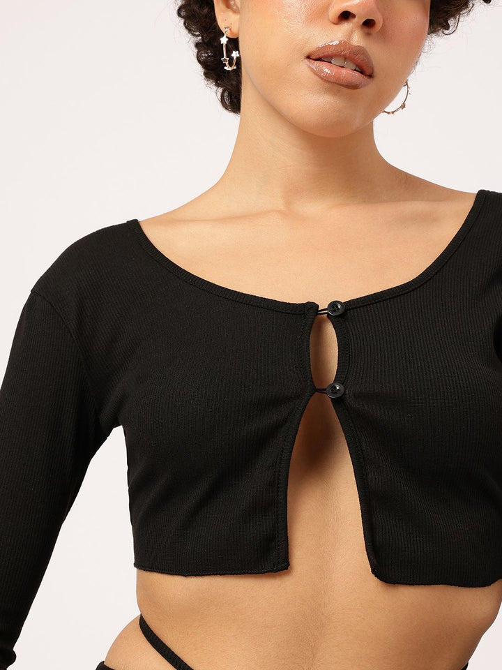 DressBerry Y2K Knotty Chic Backless Co-Ords