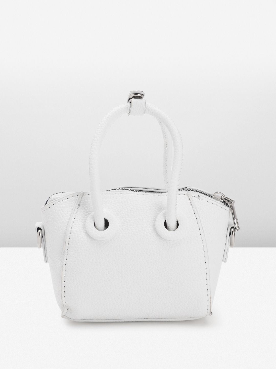 DressBerry Textured Structured Handheld Bag