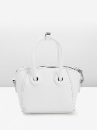 DressBerry Textured Structured Handheld Bag