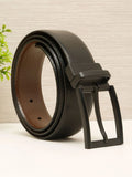 Teakwood Leathers Men Textured Leather Reversible Belt
