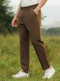 Campus Sutra Men Cotton Mid-Rise Santai Santai