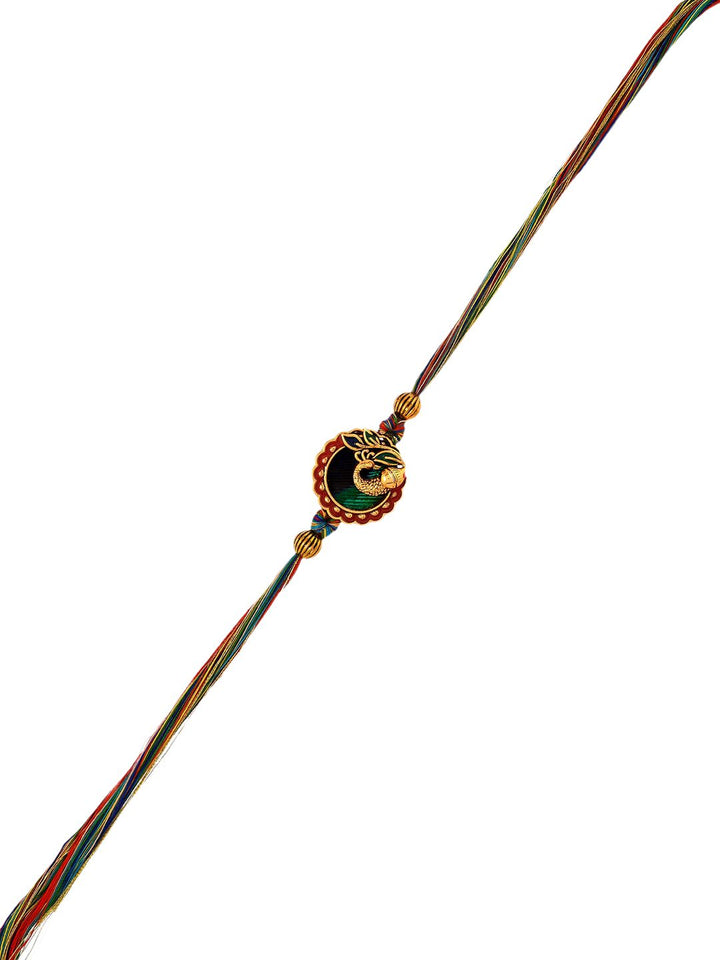 Rakhi Berhias Motif Merak Voylla